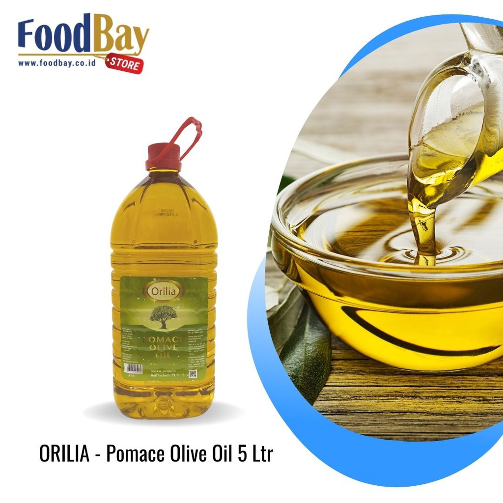 ORILIA Pomace Olive Oil 5 Liter / Minyak Zaitun