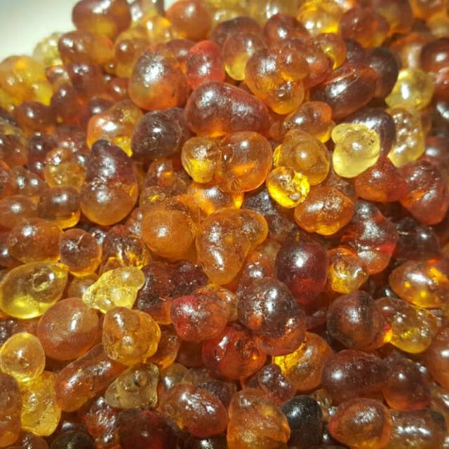

peach gum mutiara 100 gram. mutiara