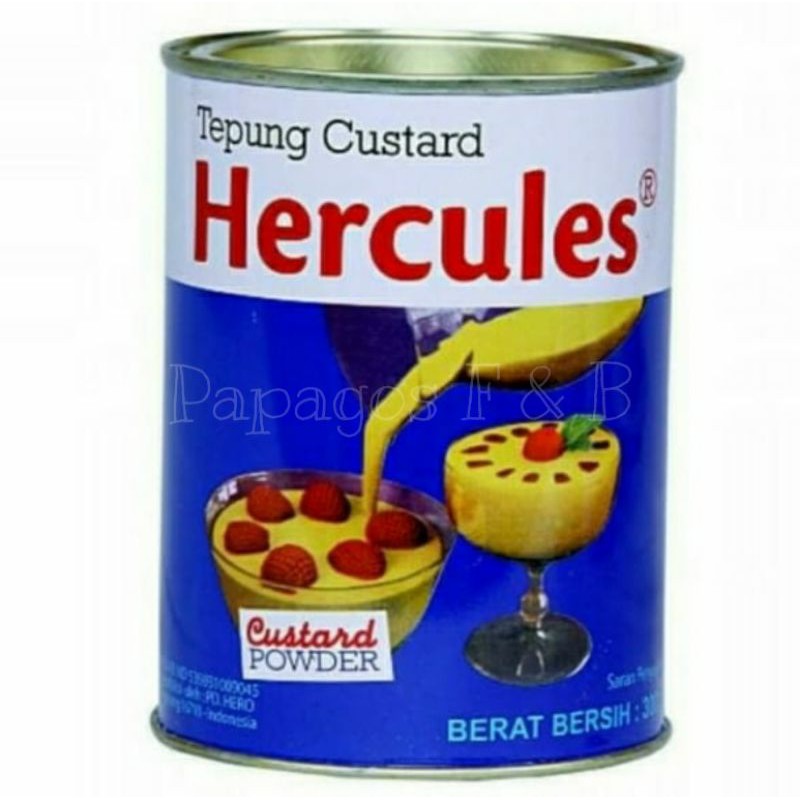 

Tepung Hercules Custard Bubuk Powder 300 gr / gram