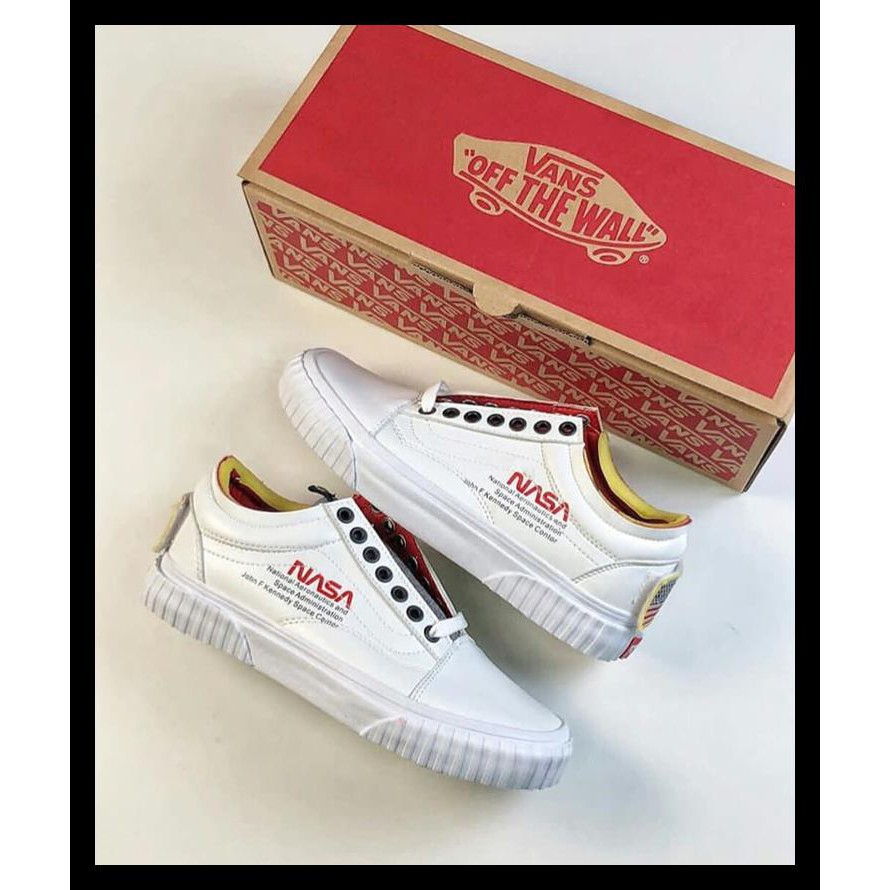 Termurah Vans X Nasa Old Skool Space Voyager True White Berkualitas