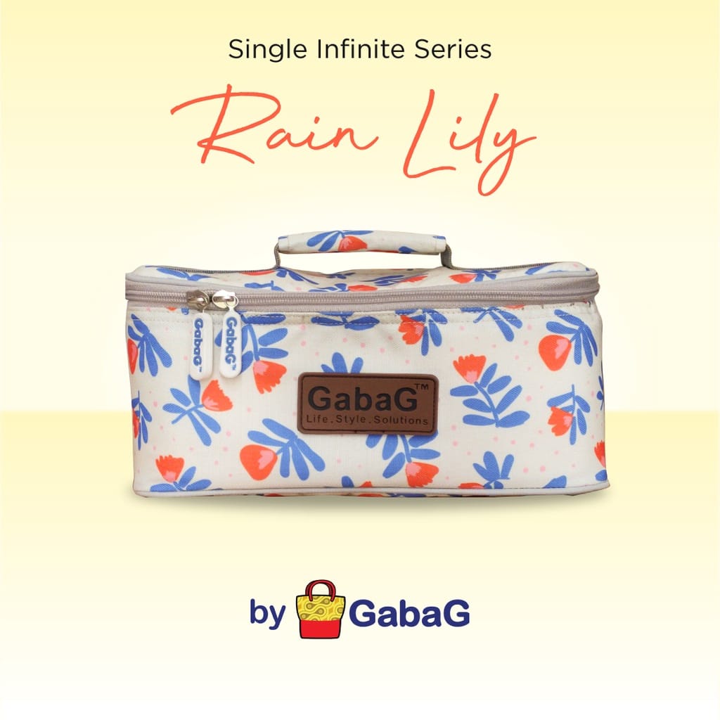 Gabag Cooler Bag Rain Lily - (8997279102240)