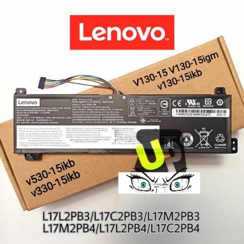 Baterai Lenovo Ideapad V130-15IGM V130-15IKB V330-15IKB V330-15ISK V530-15IKB Series
