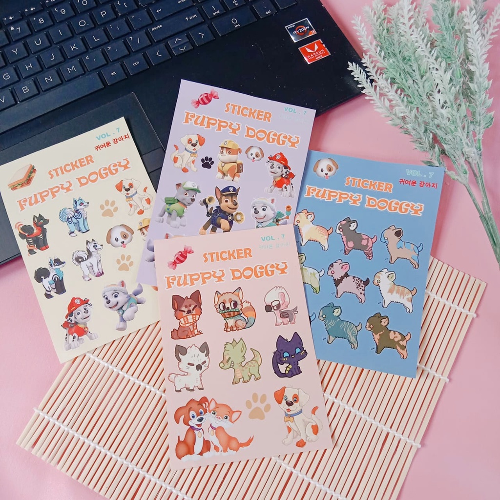 

Stiker Fuppy Doggy Seller ukuran 15 x 10 cm