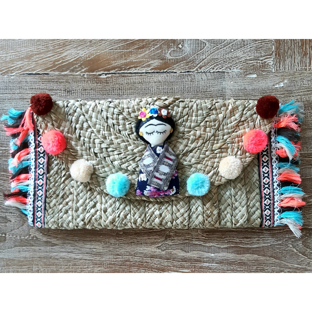 Handmade Clutch - Boneka//Dompet Wanita - Handmade//Dompet Rajutan