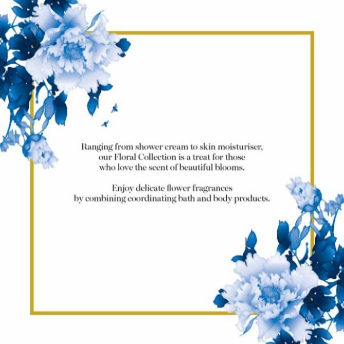 MARKS & SPENCER China Blue Foam bath cream