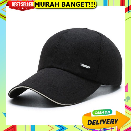 Topi Baseball Sobek/Levis Sobek/Pria Wanita Baseball Cap : Rubber Fashion - Topi Baseball Topi Pria 