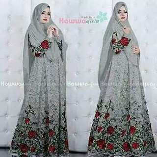 GAMIS SYARI ANNAJAH CAPUCCINO 900GR 110 140 ALLSIZE GAMIS SYARI BUSUI CADAR CREPE HQ POLOS MURAH I.