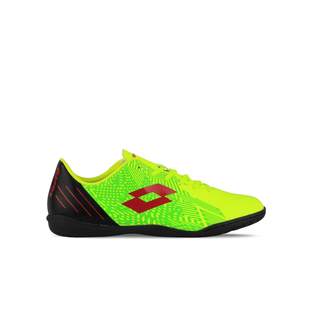 Lotto Sepatu Futsal Blade In Safety Yellow Black Geranium L01040033