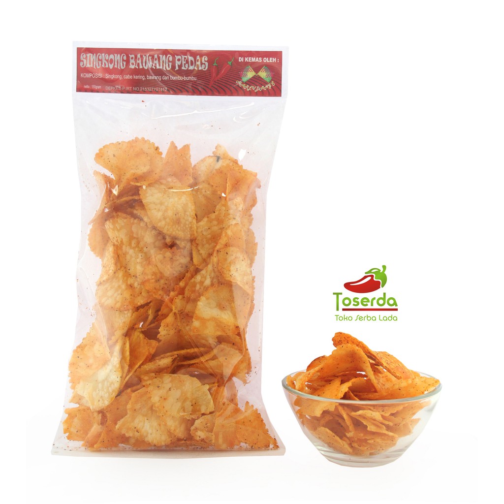 Keripik Singkong Bawang Pedas Hareudang | Shopee Indonesia