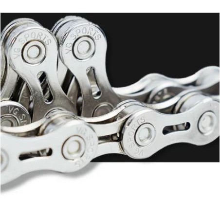 Rantai Sepeda VG Sports Sport Rante Chain 10 Speed S Silver Putih Sepeda Seli not Shimano YBN