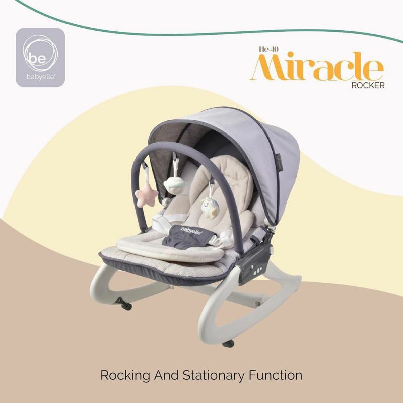 Ayunan Bayi Bouncer Baby Bouncher Bayi Baby Rocker Babyelle UC40 Miracle