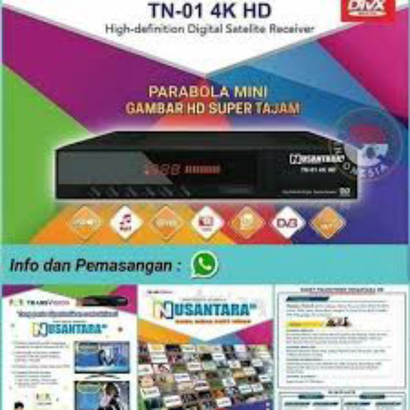 Receiver NUSANTARA TRANSVISION HD