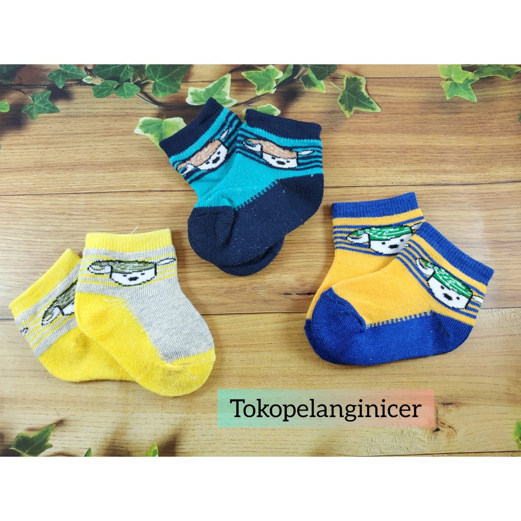 KAOS KAKI BAYI MOTIF Boneka  TOKOPELANGINICER