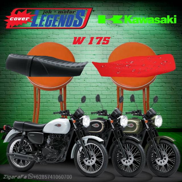 Cover Jok W175 SE / W175 Anti Air / Sarung Mantel Jok Aksesoris Motor