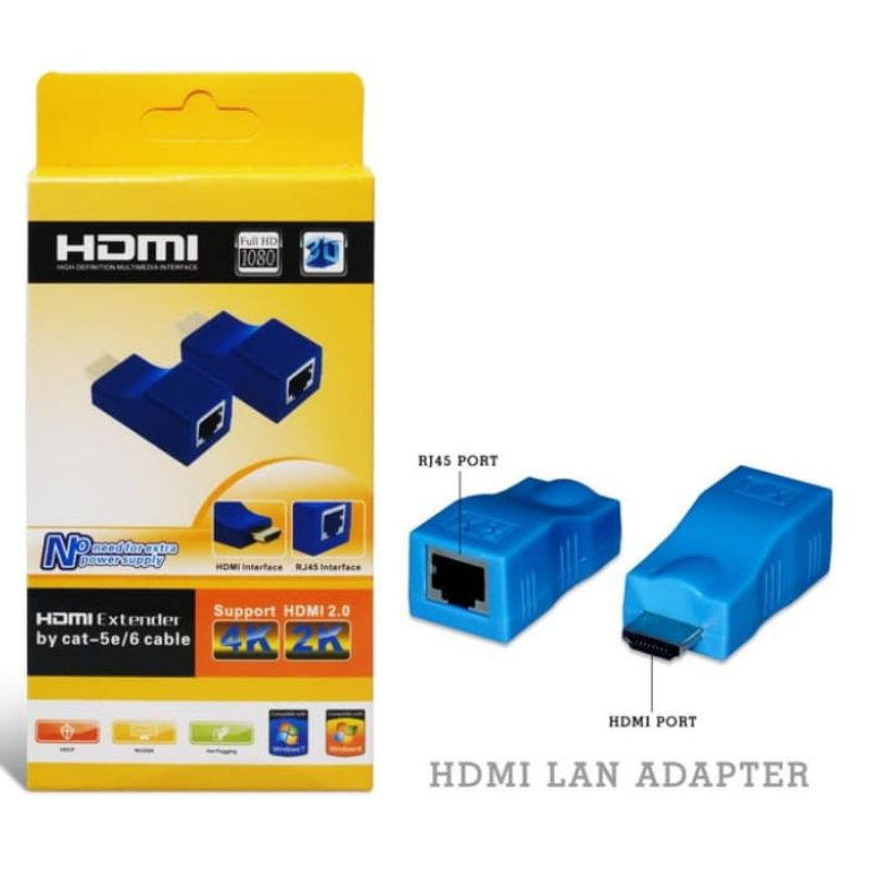 hdmi extender 30meter/sambungan hdmi extender/hdmi extender