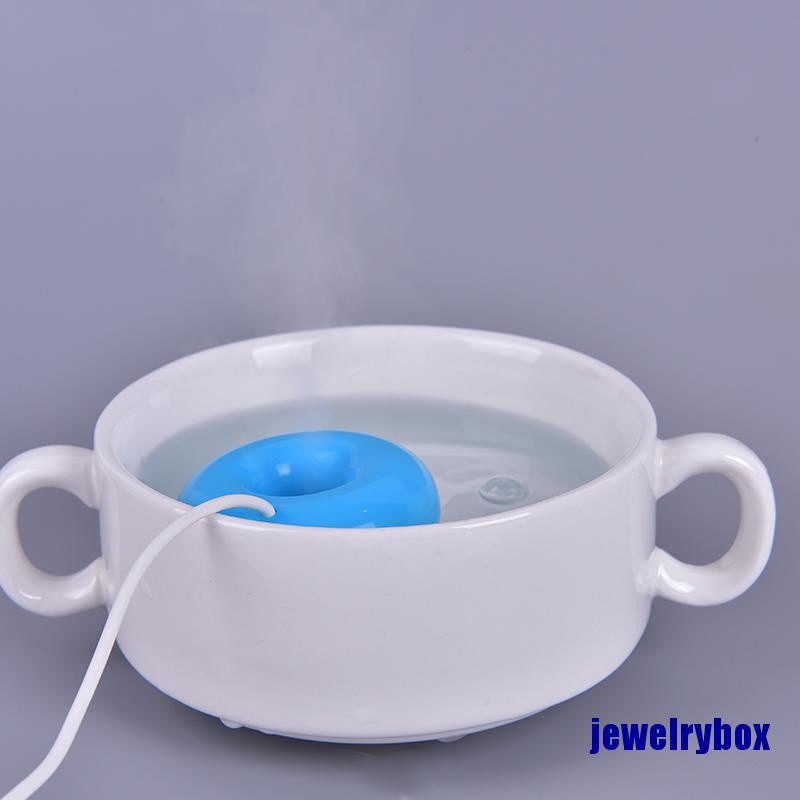 1 Pc Humidifier Purifier Diffuser Aromaterapi Mini Portable Usb Bentuk Donat Untuk Rumah