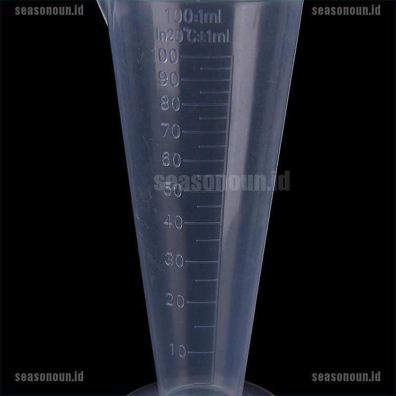 【sea】50ml 100ml Transparent cup scale Plastic measuring cup Measuring Tools