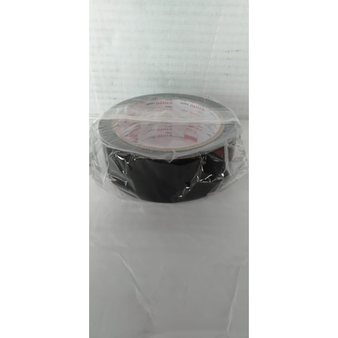 

Lakban / solatip / perekat hitam kain 1,5in
