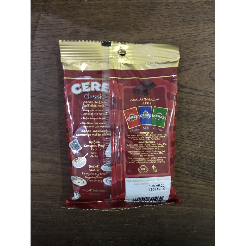 Ceres Classic Mesis Mesis Cokelat Hagelslag 200gr