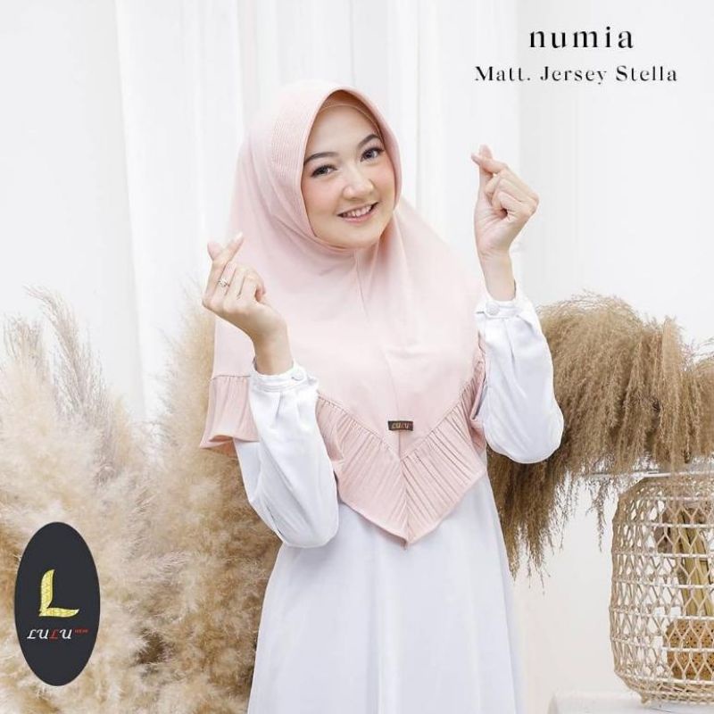 KERUDUNG INSTAN NUMIA PLISKET ORI LULU HIJAB