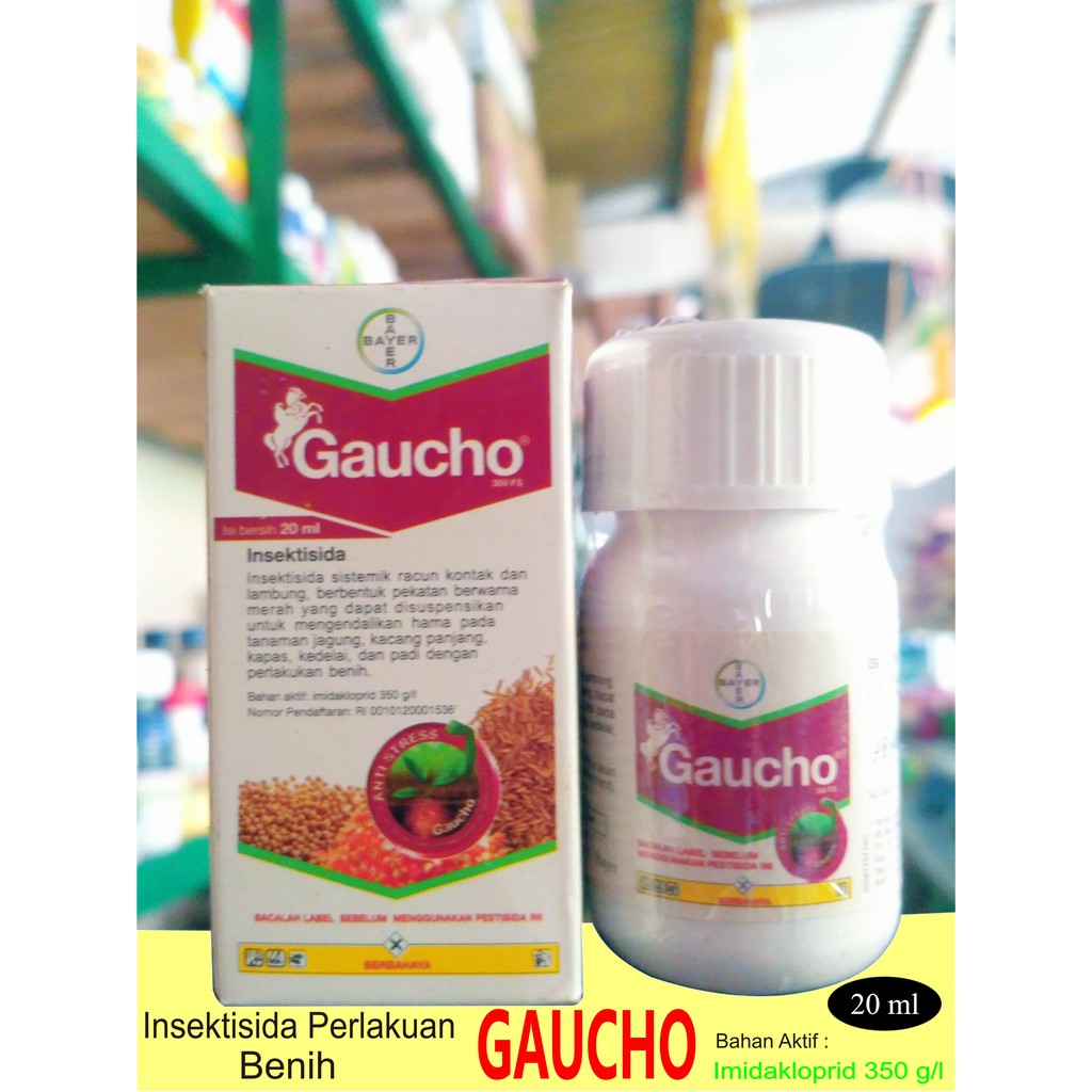 Insektisida Perlakuan Benih GAUCHO 350 FS Imidakloprid 350 g/l