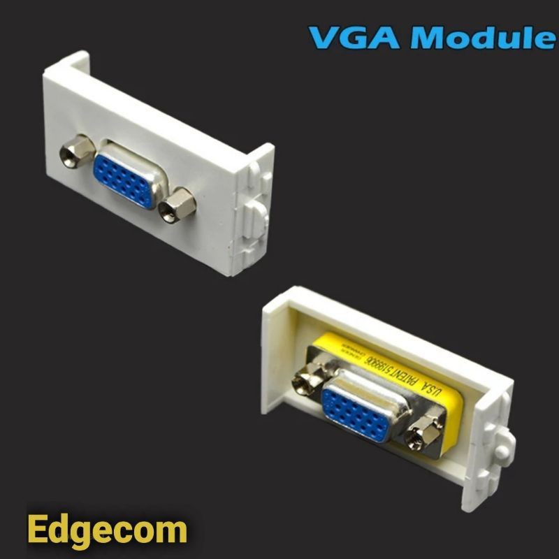 Faceplate VGA Single Port