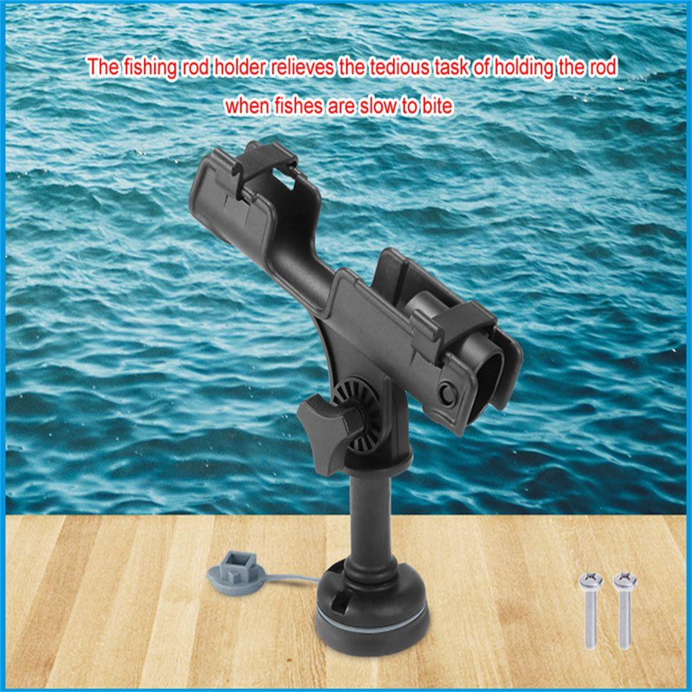 Preva Perahu Pancing Rak Aksesoris ABS Marine Mount Bracket Socket Rack Kayak Support Fixer Tiang Tabung