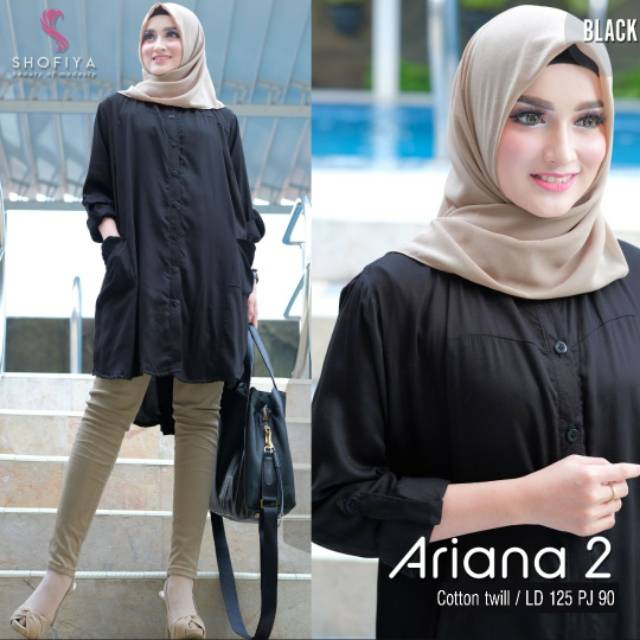 BEST SELLER TUNIK ARIANA 2 BIG SIZE BY SHOFIYA