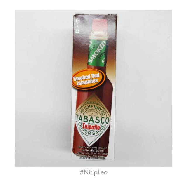 

Tabasco CHIPOTLE Pepper Sauce (Smoked Red Jalapenos)