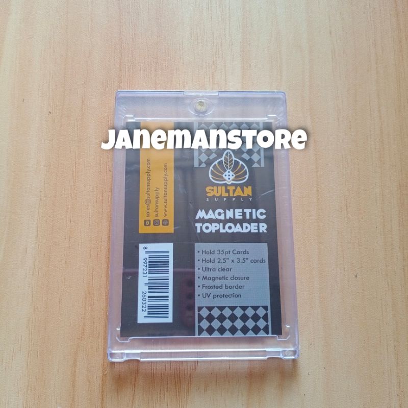 SULTAN MAGNETIC TOPLOADER 35pt ll TEMPAT PHOTOCARD