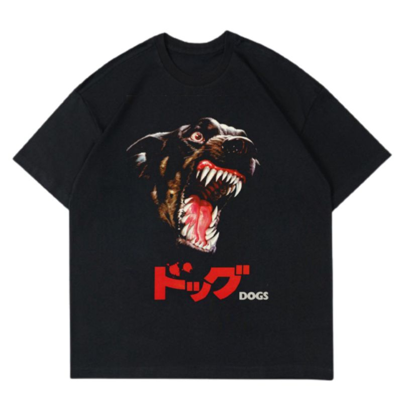 T-SHIRT | OVERSIZE | DOGS | KAOS BAJU | TSHIRT BOOTLEG | KAOS PRIA | KAOS WANITA | RAP TEE KAOS KATU