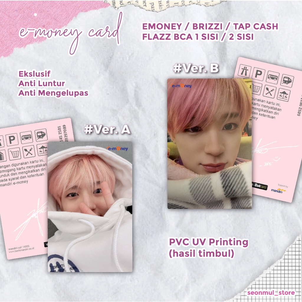 TERMURAH!!! PHOTOCARD PC JENO BOBOAN / JENO DIGI DIGIPACK GLITCH MODE GLIMO / KARTU EMONEY / BRIZZI / TAP CASH / FLAZZ JENO BOBOAN / JENO DIGI DIGIPACK GLITCH MODE GLIMO