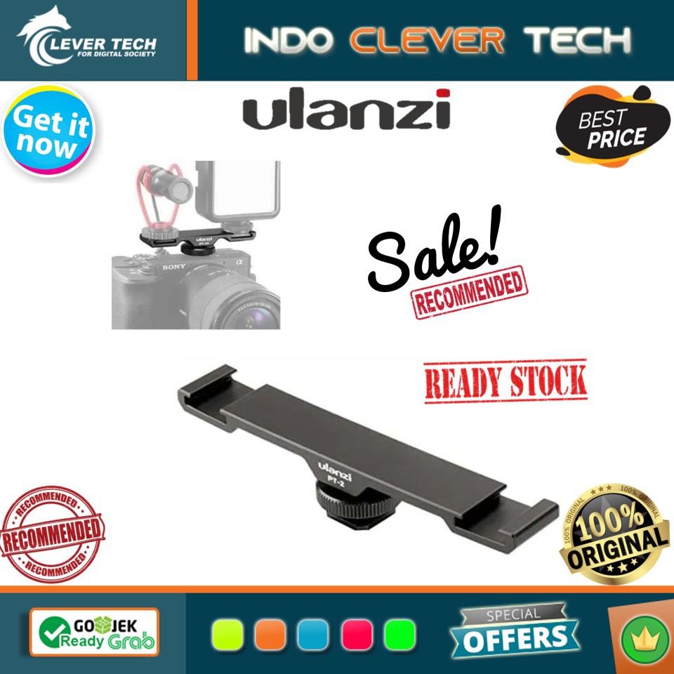 Ulanzi Dual Cold Shoe Mount PT-2