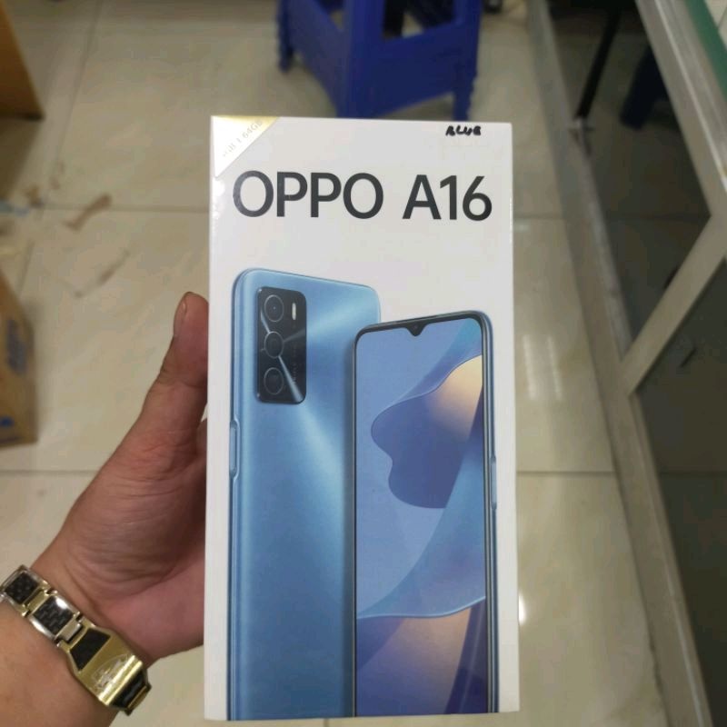 Oppo a16 ram 4/64 garansi resmi