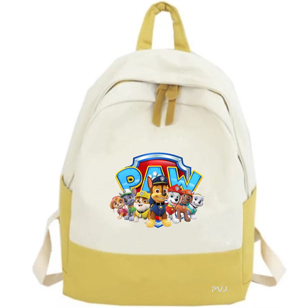 PVJ Tas PAW Patroli Anak Laki Laki Ransel Sekolah SD Backpack School