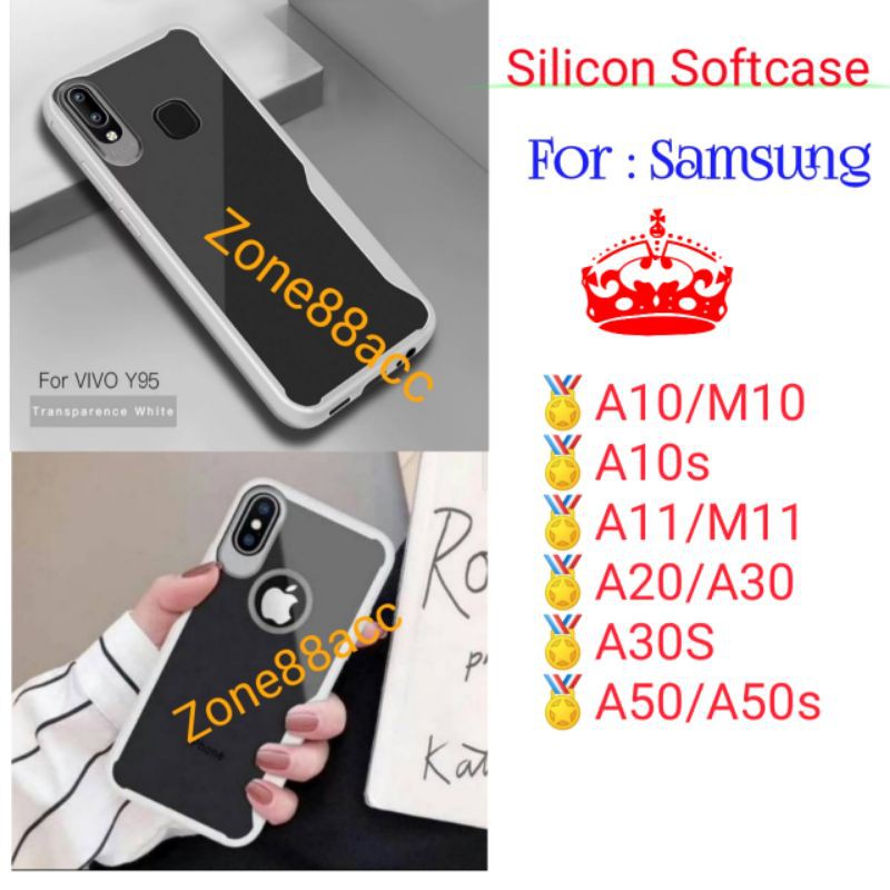 Case samsung A10 M10 A10s A11 M11 A20 A30 A30s A50 A50s Silicon Softcase Silikon Casing Cover Focus