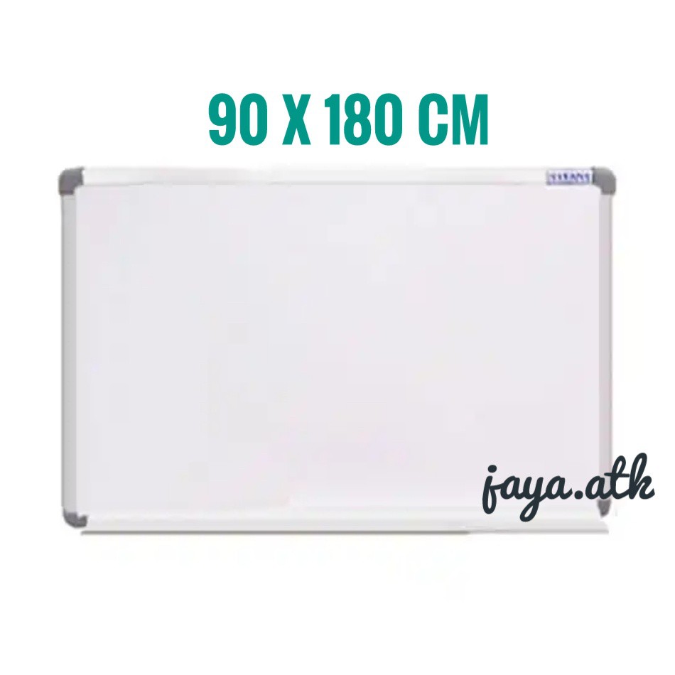 Whiteboard - Papan Tulis Gantung 90 x 180cm Single Face TOYO