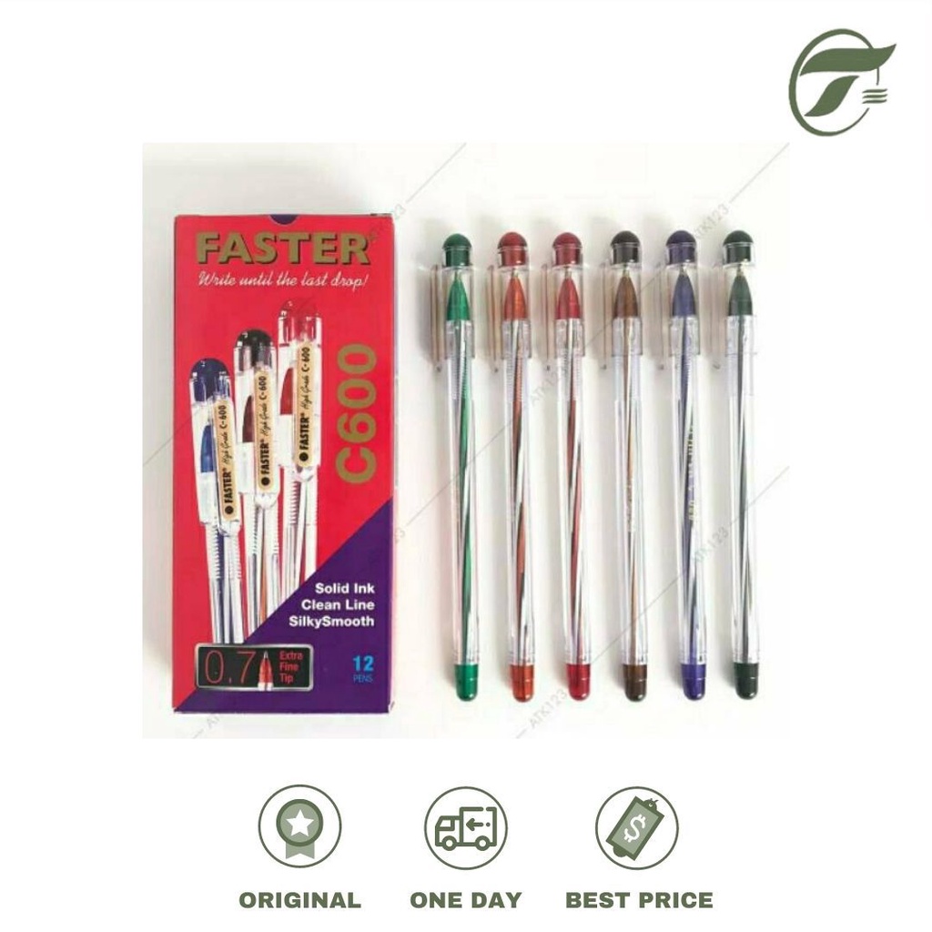 

BALLPEN C-600 ECER FASTER (BLACK)