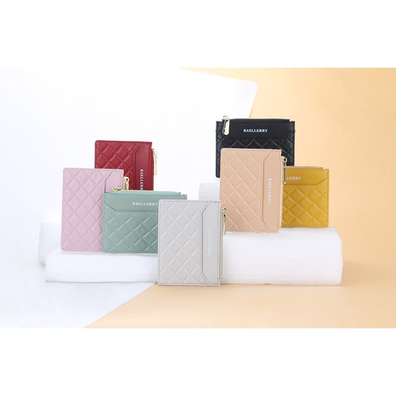 Baellerry Dompet Kartu Wallet Card Holder Kulit Import BLY47