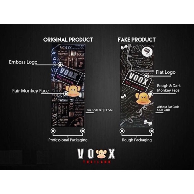 Voox DD Cream 1000% Original Thailand READYSTOCK