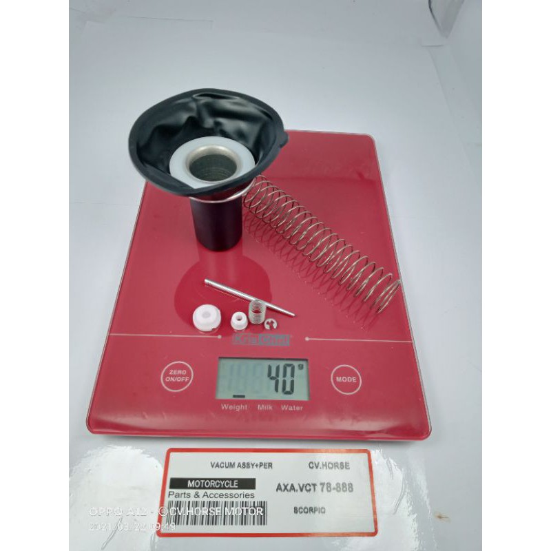 Karet Vacum Carbulator Komplit Yamaha Scorpio Z Qualitas Original