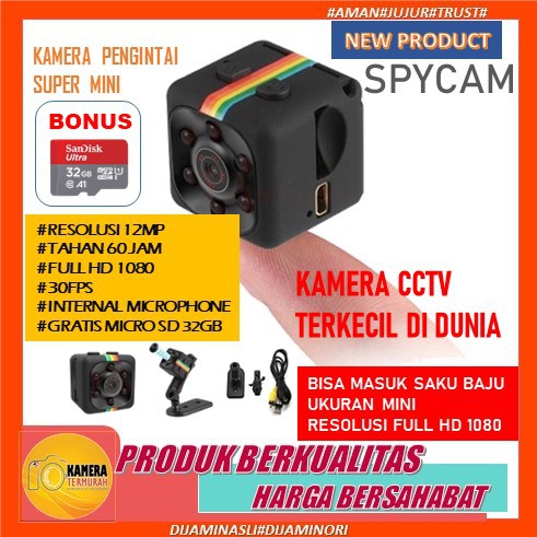 CAMERA MINI KAMERA MINI CCTV MINI KAMERA PENGINTAI KAMERA KECIL MINI CAMERA SPY CAMERA WIFI FULL HD