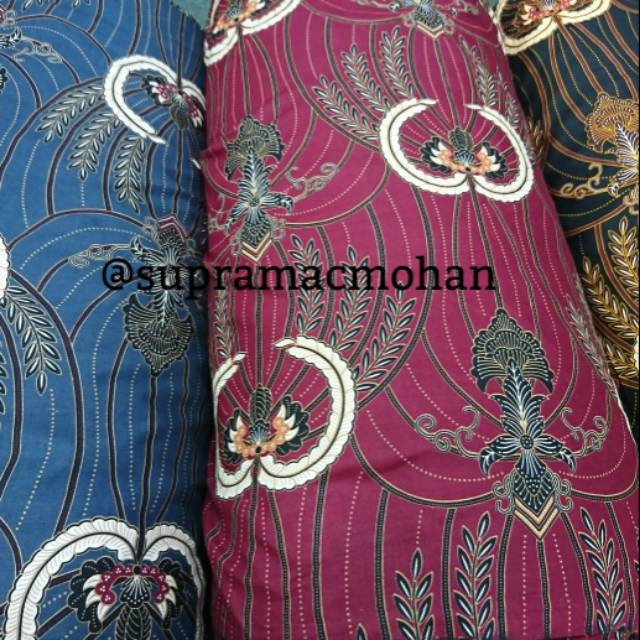 BATIK KATUN MOTIF PRINT/ BATIK METERAN/BAKAL