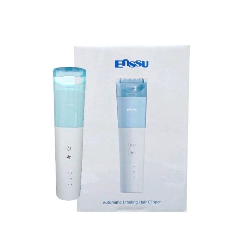 Enssu automatic inhaling baby hair clipper - alat cukur rambut bayi