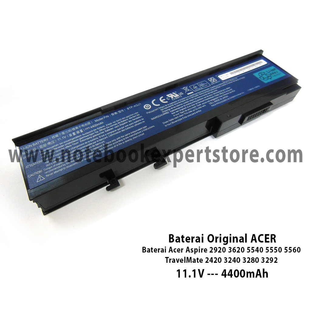 Baterai Original ACER 5560 2920 3620 5540 5550 T.M. 2420 3240 3280
