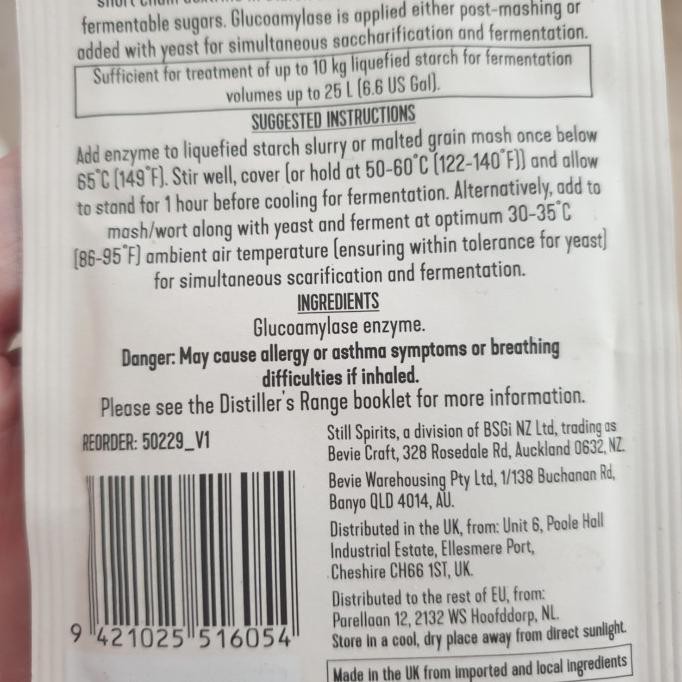 

Silahkan Order] Imatton Gluco Amylase Enzyme