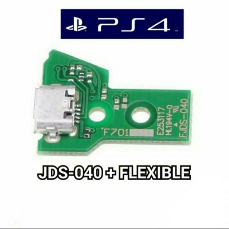 Jds 040 Usb Charger Stik Ps4 Plus Flexible 12pin Jds 040