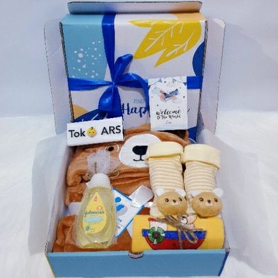 Hampers bayi untuk kado lahiran baby new born paket hemat