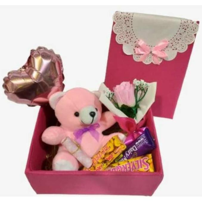 

Yang Dicari] Paket Kado Anniversary / Valentine / Ulang Tahun Boneka + Box - Merah, Non Pack Kado