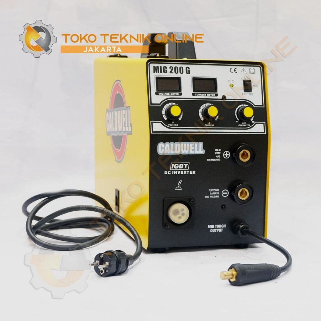 Mesin Las Inverter MIG 200 IGBT CALDWELL